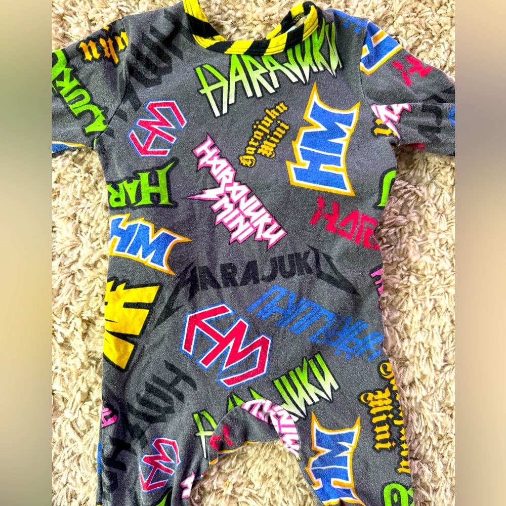 Harajuku Lovers Mini 20th anvrsry Lmtd Ed from Gwen Stefani 9m *rare* onesie